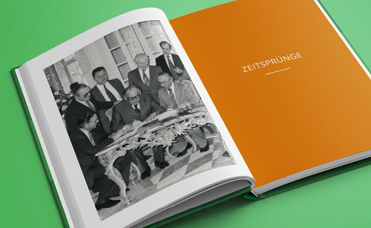 Gestaltung des Jubiläumsbuchs zum 40-jährigen Jubiläum der Emsländischen Landschaft