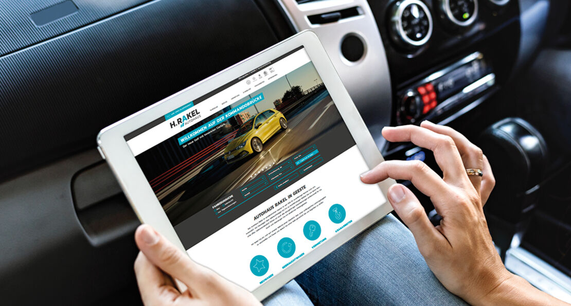 Responsive Website Autohaus Rakel