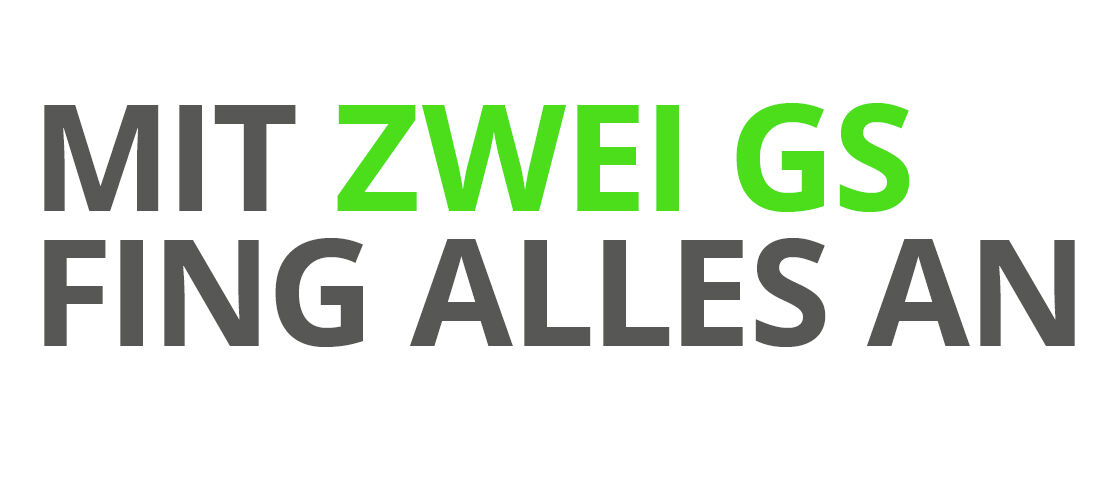 25 Jahre 2G: Mit zwei Gs fing alles an